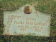 Glendale-West Resthaven Park Cemetery-Flora May Ludden