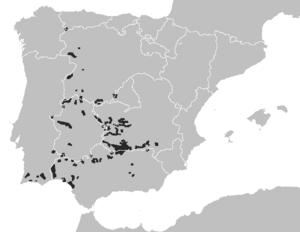 Mapa distribuicao lynx pardinus defasado