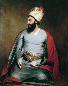 Mirza Abu'l Hassan Khan by William Henry Beechey