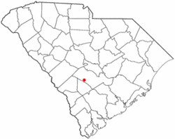 Location in Orangeburg County