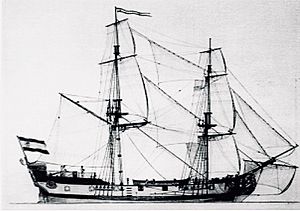 San Carlos, First Spanish Ship to Enter the S.F. Bay