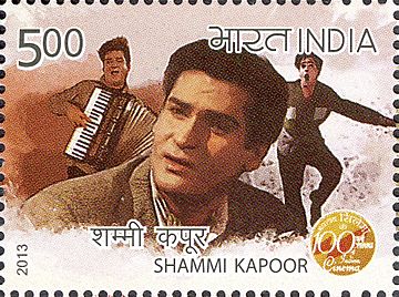 Shammi Kapoor 2013 stamp of India
