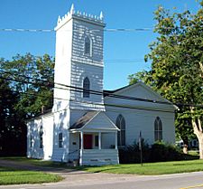 Stafford Village Four Corners Historic District - Episcopal Church Aug 10