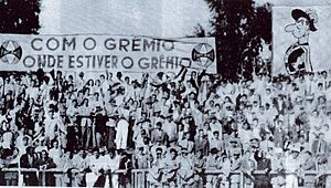 Torcida do Grêmio FBPA em 1946