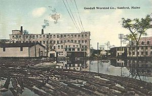 Goodall Worsted Company, Sanford, ME