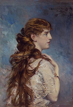Harriet Valentine Crocker Alexander, by Giovanni Boldini