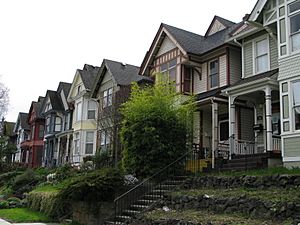 Historic Victorian Houses in Tacoma's Hilltop Neighborhood
