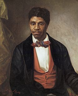 Oil on Canvas Portrait of Dred Scott (cropped)