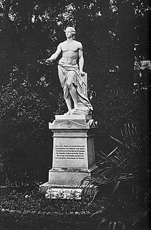 P Sinner - Hölderlindenkmal (1881)
