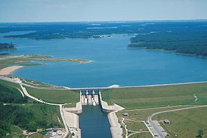 USACE Shelbyville Dam and Lake