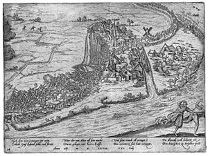 Battle of Jemmingen by Frans Hogenberg