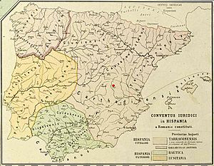 Conventus juridici in Hispania valeira