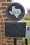 Early Lodge Building, Jefferson, Texas Historical Marker (7274483568).jpg