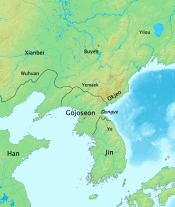 Gojoseon in 108 BC