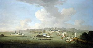 Louisbourg assiegee en 1745
