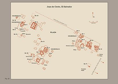 Plan of Joya de Cerén