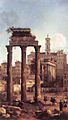 Rome- Ruins of the Forum, Looking towards the Capitol