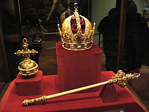 Sceptre and Orb and Imperial Crown of Austria