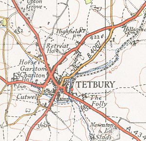 Tetbury map 1946