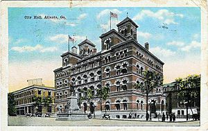 U.S. Post Office and Customs House (Atlanta) when used as City Hall 1910s-1920s