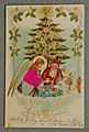 Weihnachtskarte 1900 01