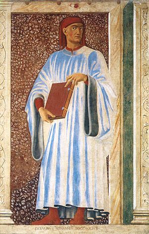 Andrea del Castagno Giovanni Boccaccio c 1450