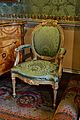 Armchair by Thomas Chippendale, 1773, giltwood , State Bedroom - Harewood House - West Yorkshire, England - DSC01812