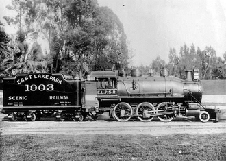 East Lake Park Scenic Railway, steam locomotive No 1903