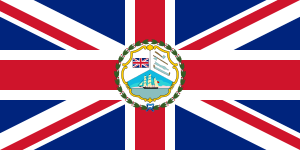 Flag of the Governor of British Honduras (1884–1981)