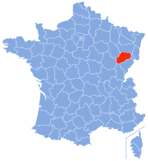 Haute-Saône in France