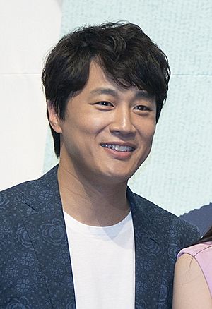 KBS "The Producers" press conference, 11 May 2015 06.jpg