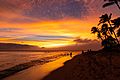 Kaanapali beach sunset on Maui Hawaii (45015472644)