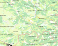 Map commune FR insee code 04039