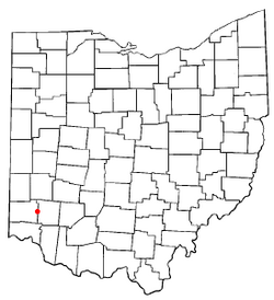 Location of Monroe, Ohio