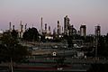 Oil refinery in Martinez, California