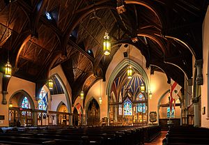 Saint George Church, interior, Montreal