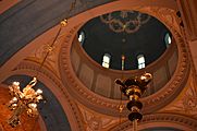 The ethereal inner dome of the Flagler Memorial Presbyterian Church, St. Augustine, Florida