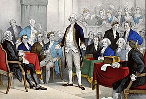 Washington promotion by Continental Congress