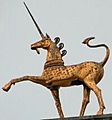 Wesh unicorn statue