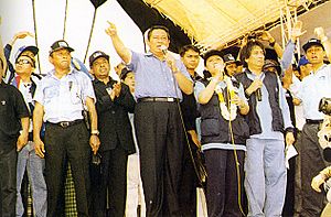 Yudhoyono campaign rally 2004