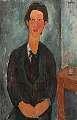 A painting of a man