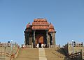 Entrance view Vivekananda rock temple