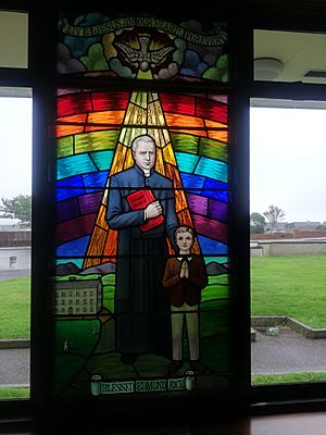Ignatius Rice stained glass