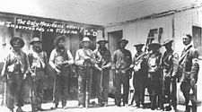 Magonistas mexicanos en Tijuana 1911