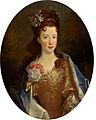 Princess Louisa Maria Teresa Stuart by Alexis Simon Belle 1704