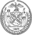 Seal of New York City (BW).svg