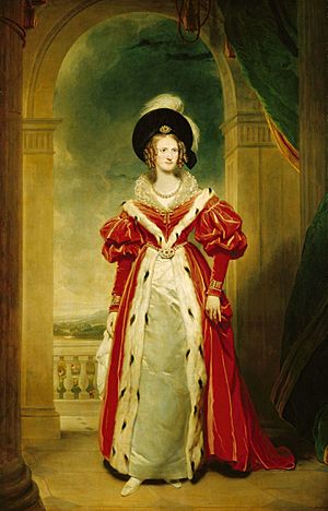 Sir Martin Archer Shee (1769-1850) - Queen Adelaide (1792-1849) - RCIN 405418 - Royal Collection