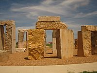 Stonehenge at University of Texas at the Permian Basin Picture 1851