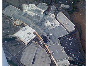 Westfield Galleria (aerial view post-fire)