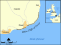 White Cliffs of Dover map